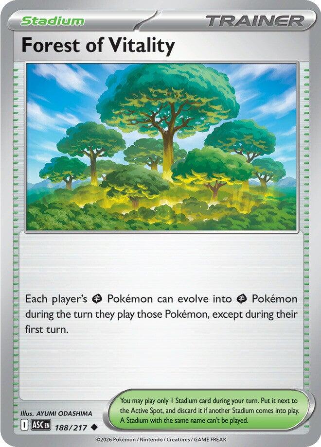 Forest of Vitality (188/217) [Mega Evolution: Ascended Heroes] | Chromatic Games