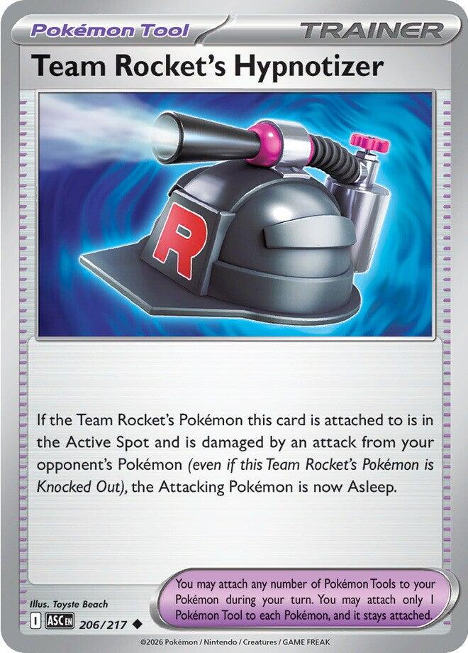 Team Rocket's Hypnotizer (206/217) [Mega Evolution: Ascended Heroes] | Chromatic Games