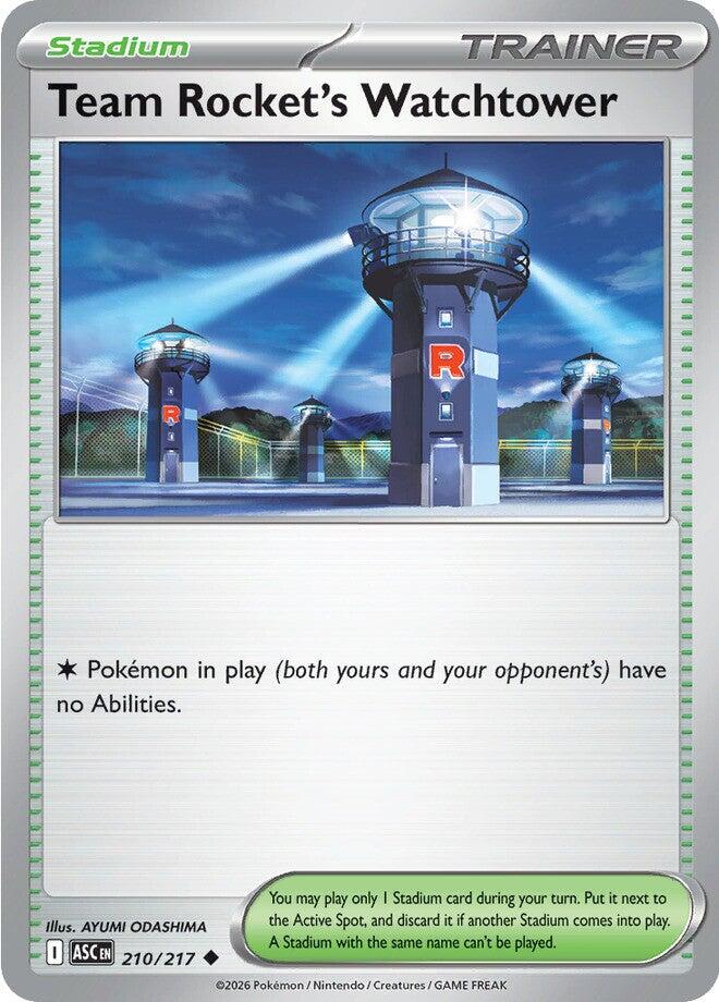 Team Rocket's Watchtower (210/217) [Mega Evolution: Ascended Heroes] | Chromatic Games