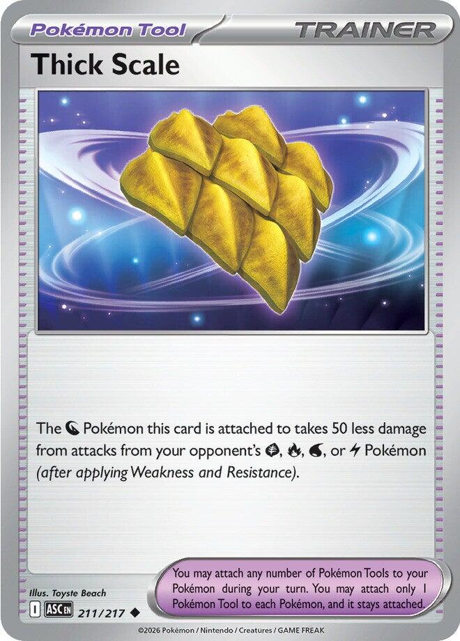 Thick Scale (211/217) [Mega Evolution: Ascended Heroes] | Chromatic Games