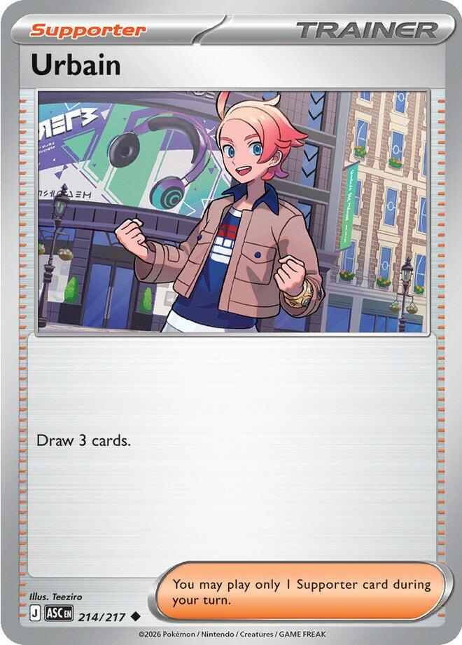 Urbain (214/217) [Mega Evolution: Ascended Heroes] | Chromatic Games