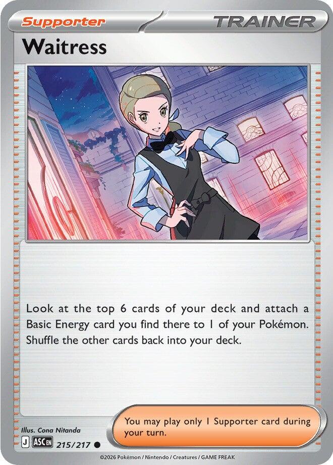 Waitress (215/217) [Mega Evolution: Ascended Heroes] | Chromatic Games