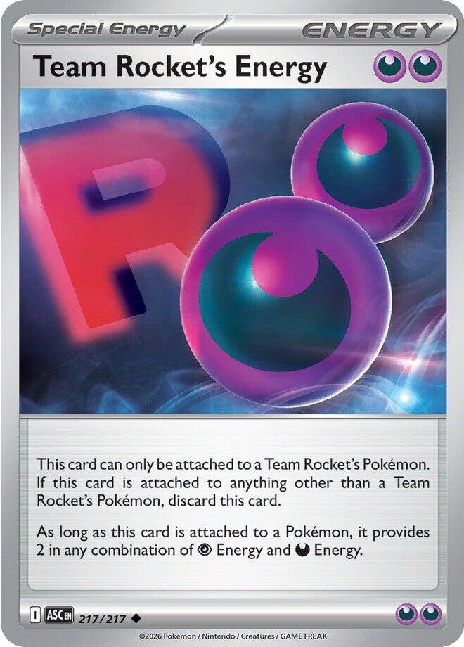 Team Rocket's Energy (217/217) [Mega Evolution: Ascended Heroes] | Chromatic Games