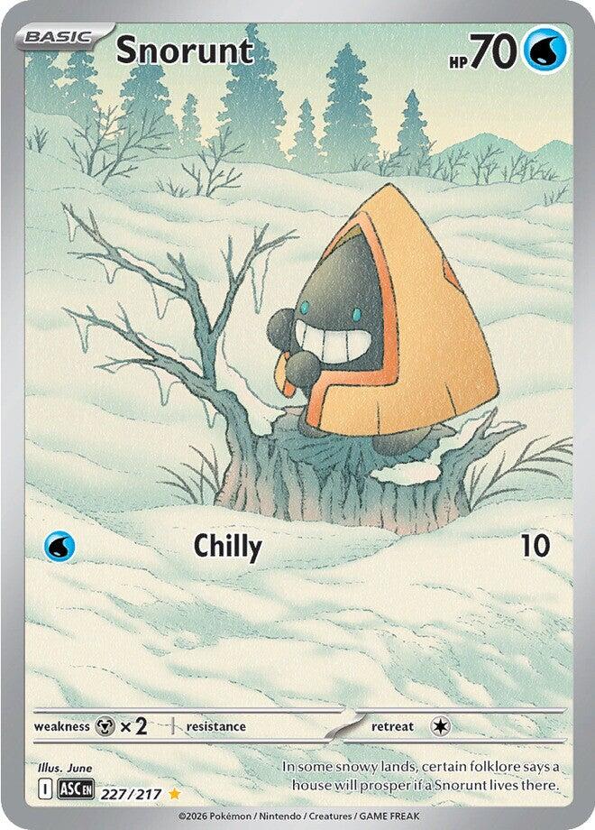 Snorunt (227/217) [Mega Evolution: Ascended Heroes] | Chromatic Games