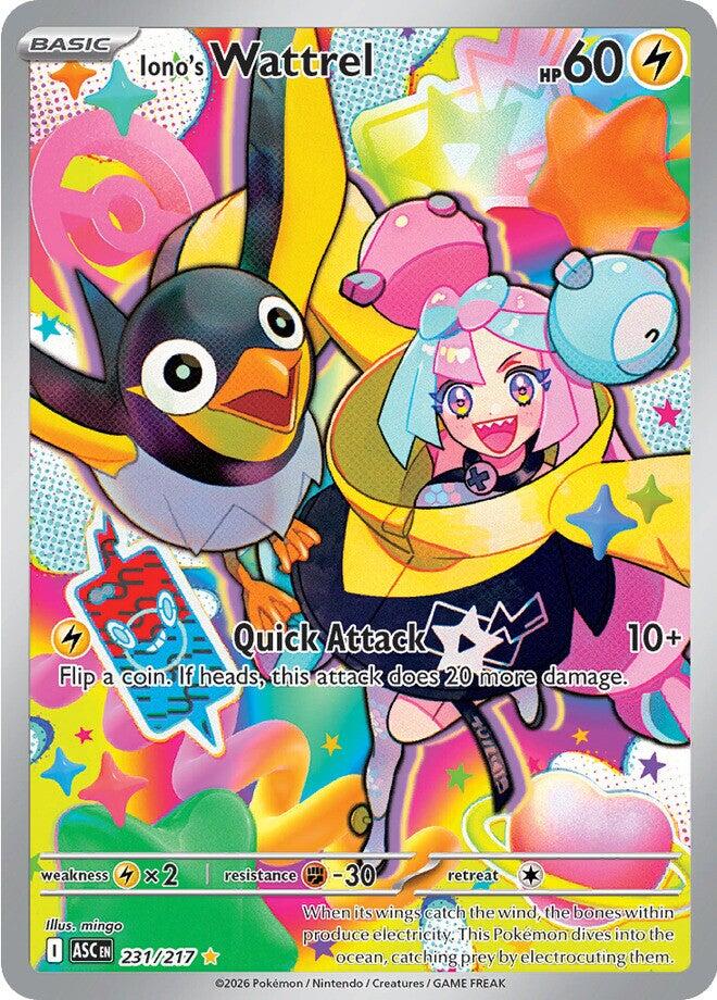 Iono's Wattrel (231/217) [Mega Evolution: Ascended Heroes] | Chromatic Games