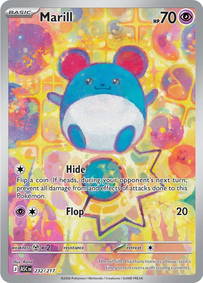 Marill (232/217) [Mega Evolution: Ascended Heroes] | Chromatic Games