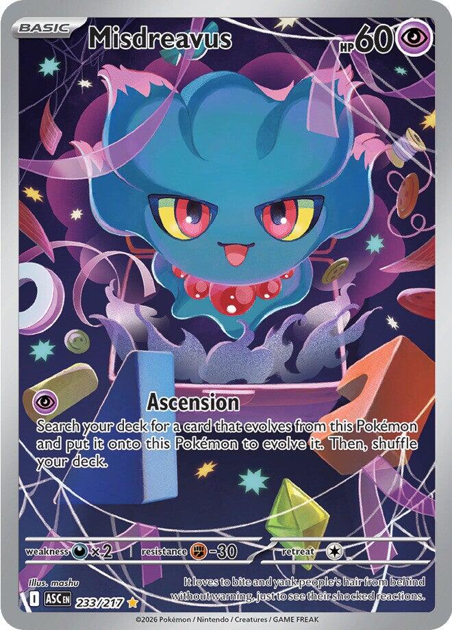 Misdreavus (233/217) [Mega Evolution: Ascended Heroes] | Chromatic Games