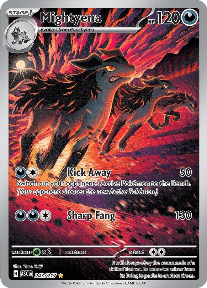 Mightyena (243/217) [Mega Evolution: Ascended Heroes] | Chromatic Games