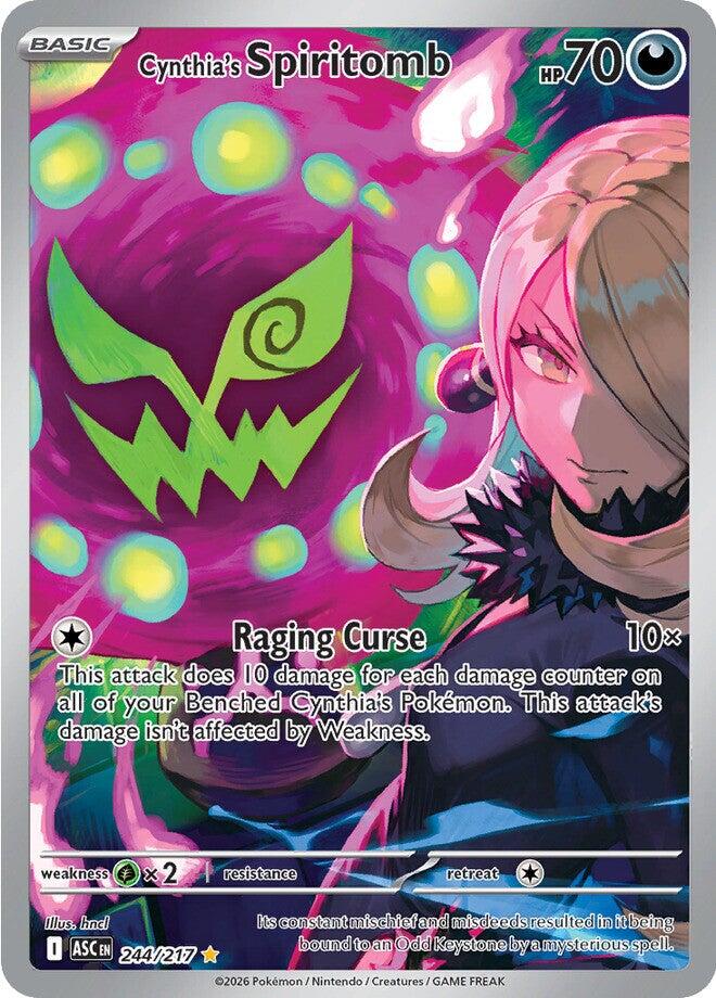 Cynthia's Spiritomb (244/217) [Mega Evolution: Ascended Heroes] | Chromatic Games