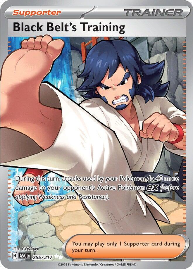Black Belt's Training (255/217) [Mega Evolution: Ascended Heroes] | Chromatic Games