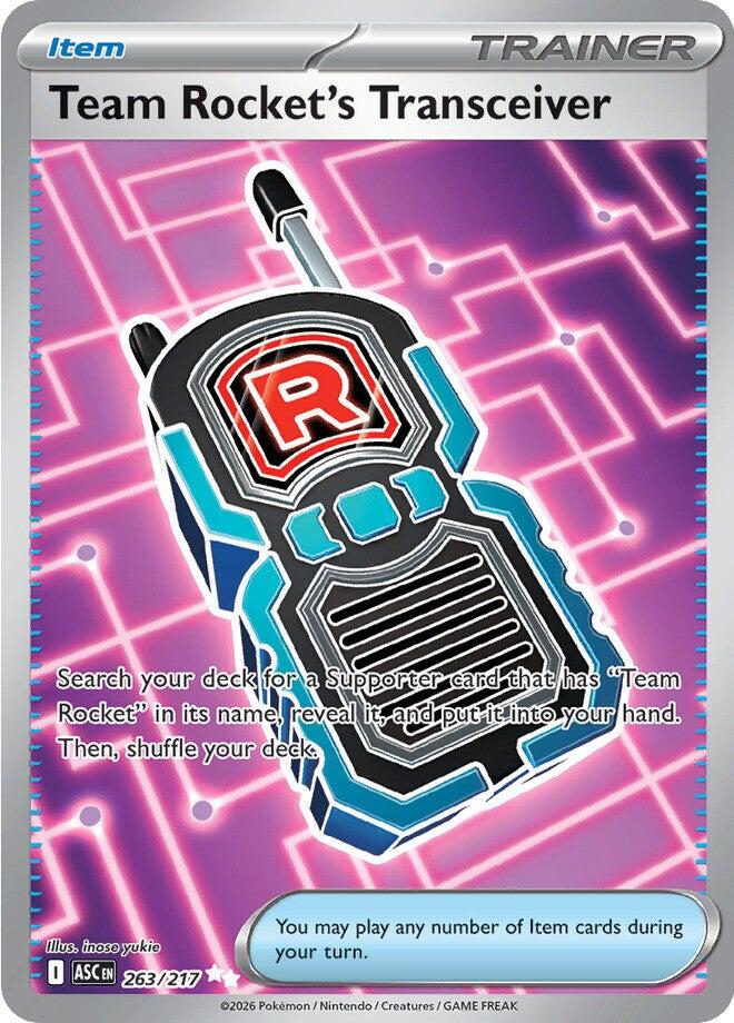 Team Rocket's Transceiver (263/217) [Mega Evolution: Ascended Heroes] | Chromatic Games