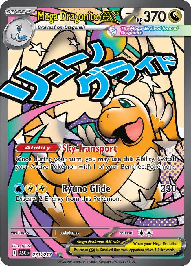 Mega Dragonite ex (271/217) [Mega Evolution: Ascended Heroes] | Chromatic Games
