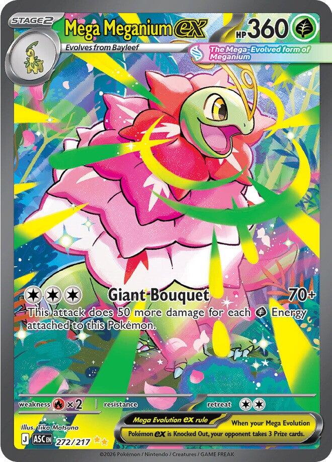 Mega Meganium ex (272/217) [Mega Evolution: Ascended Heroes] | Chromatic Games