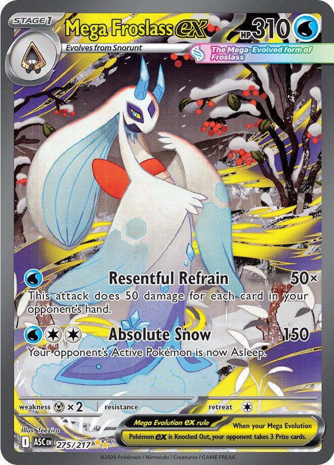Mega Froslass ex (275/217) [Mega Evolution: Ascended Heroes] | Chromatic Games