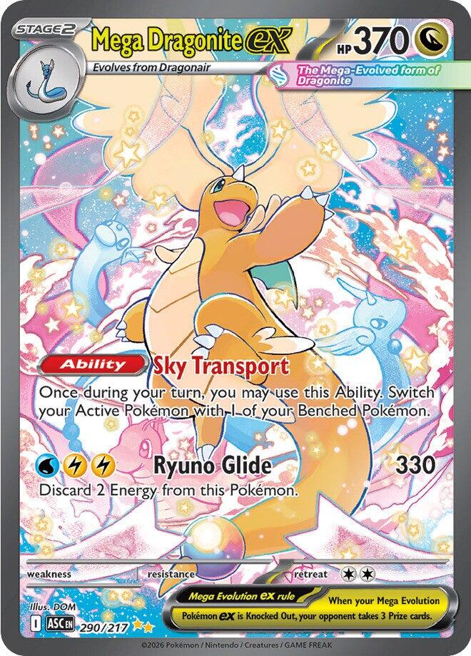 Mega Dragonite ex (290/217) [Mega Evolution: Ascended Heroes] | Chromatic Games