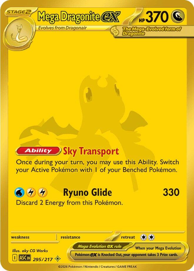 Mega Dragonite ex (295/217) [Mega Evolution: Ascended Heroes] | Chromatic Games