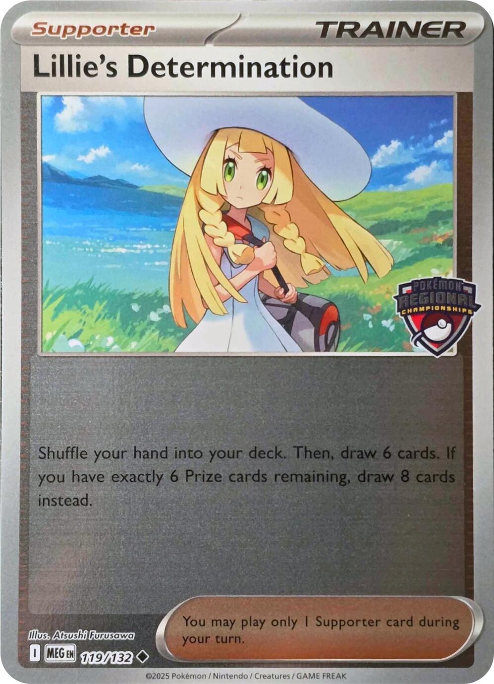 Lillie's Determination (119/132) (Regional Championships) [League & Championship Cards] | Chromatic Games