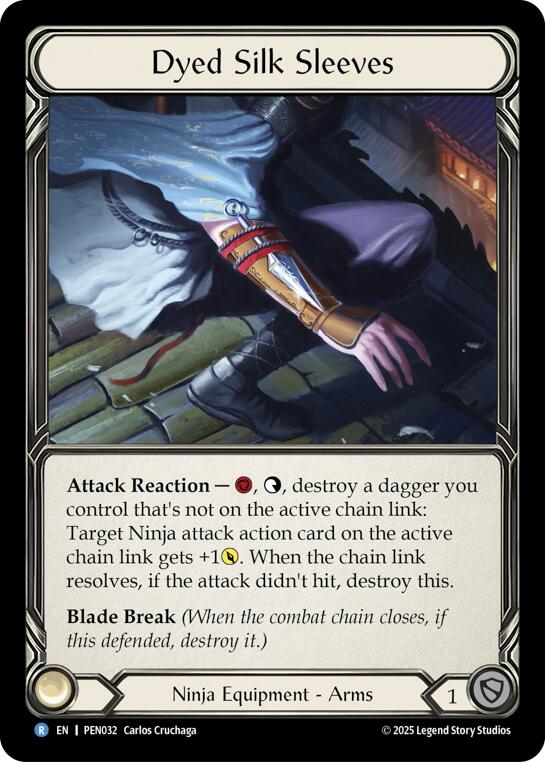 Dyed Silk Sleeves [PEN032] (Compendium of Rathe)  Cold Foil | Chromatic Games