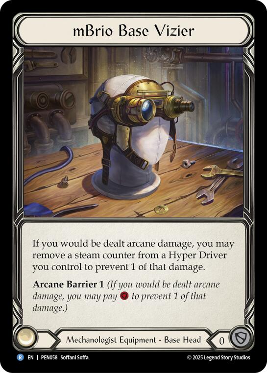 Mbrio Base Vizier [PEN058] (Compendium of Rathe) | Chromatic Games