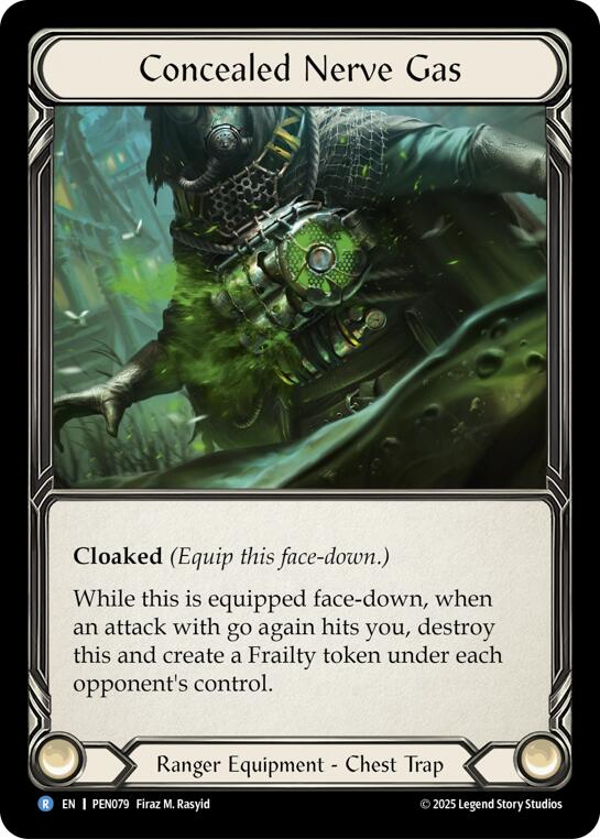 Concealed Nerve Gas [PEN079] (Compendium of Rathe) | Chromatic Games