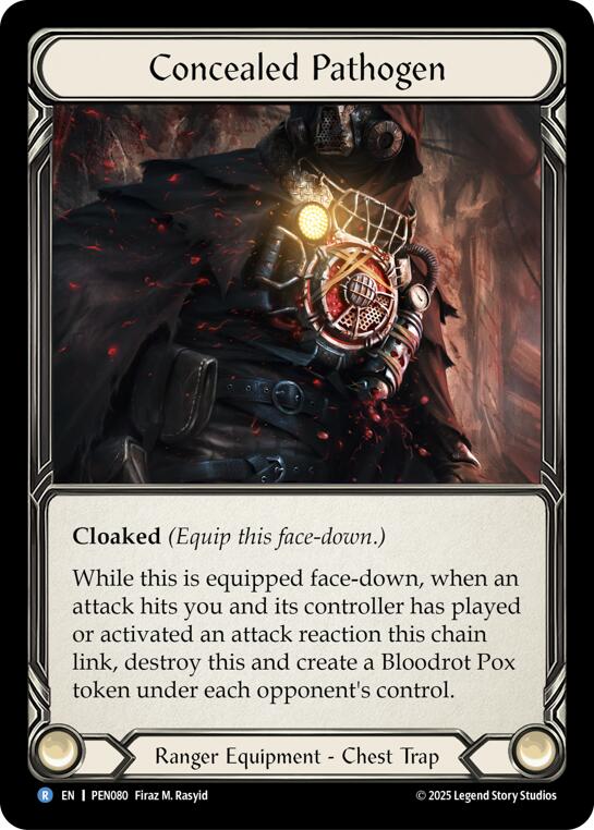 Concealed Pathogen [PEN080] (Compendium of Rathe)  Cold Foil | Chromatic Games
