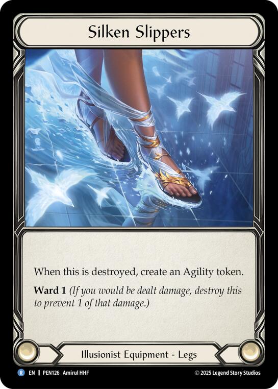 Silken Slippers [PEN126] (Compendium of Rathe)  Cold Foil | Chromatic Games