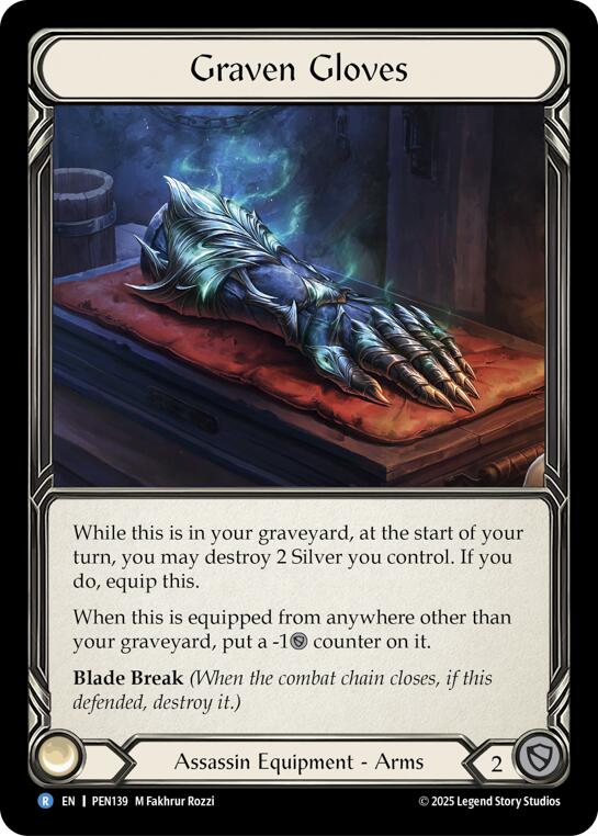 Graven Gloves [PEN139] (Compendium of Rathe) | Chromatic Games