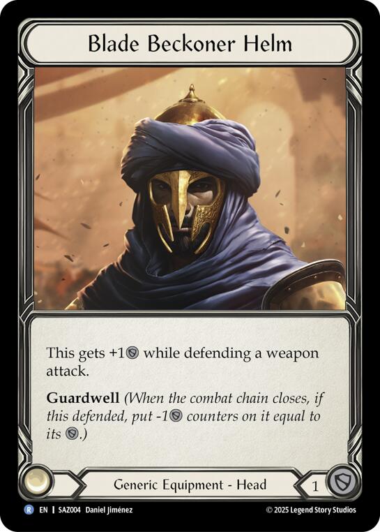 Blade Beckoner Helm [SAZ004] (Silver Age Chapter 2) | Chromatic Games