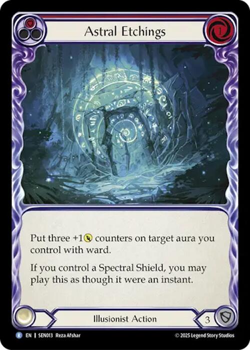 Astral Etchings [SEN013] (Silver Age Chapter 2) | Chromatic Games