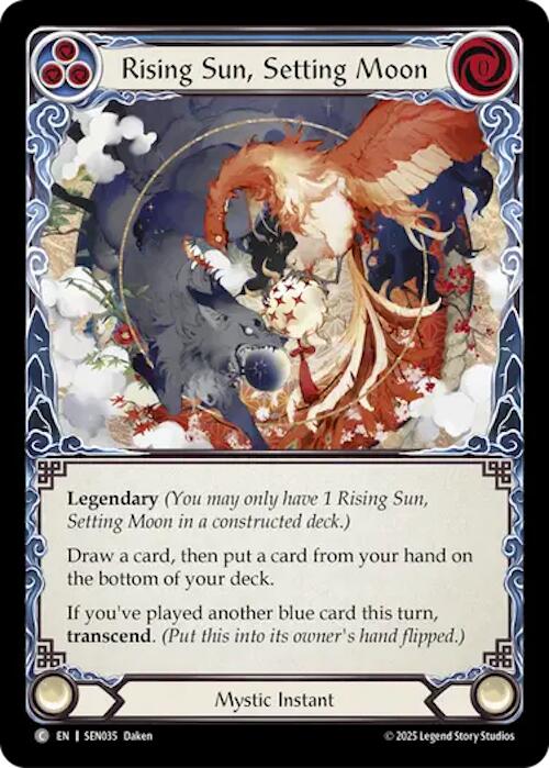 Rising Sun, Setting Moon // Inner Chi [SEN035] (Silver Age Chapter 2) | Chromatic Games