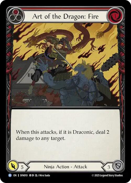 Art of the Dragon: Fire [SFA010] (Silver Age Chapter 2) | Chromatic Games