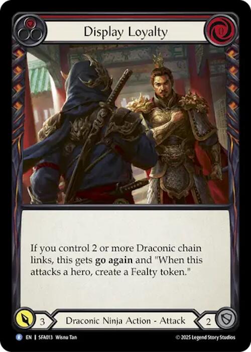 Display Loyalty [SFA013] (Silver Age Chapter 2) | Chromatic Games