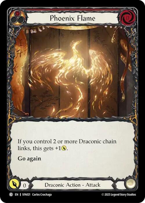 Phoenix Flame [SFA021] (Silver Age Chapter 2) | Chromatic Games