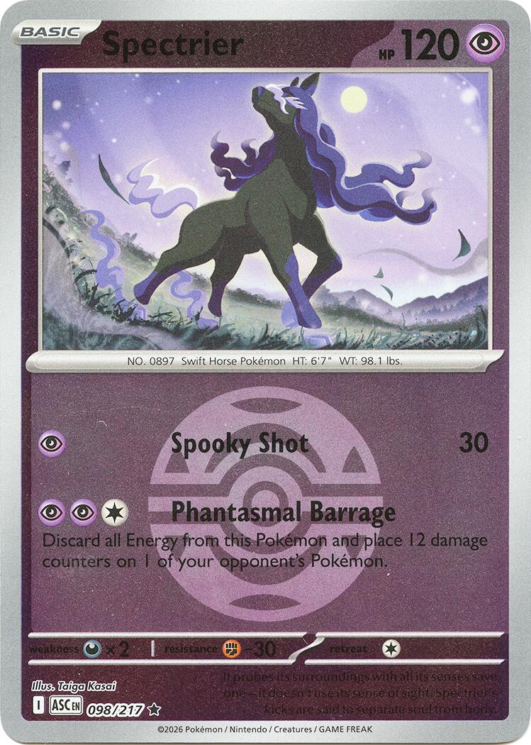 Spectrier (098/217) (Dusk Ball) [Mega Evolution: Ascended Heroes] | Chromatic Games