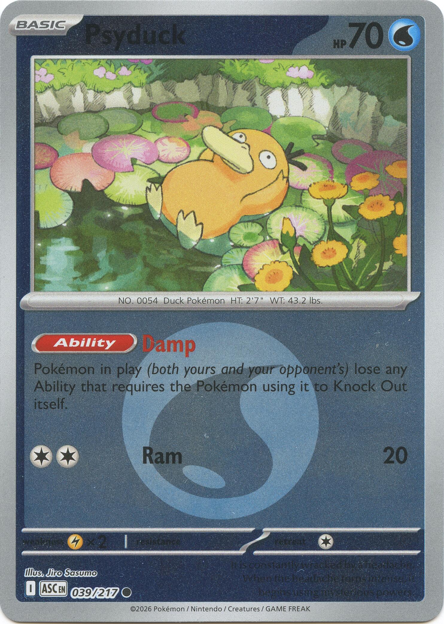 Psyduck (039/217) (Energy Symbol Pattern) [Mega Evolution: Ascended Heroes] | Chromatic Games