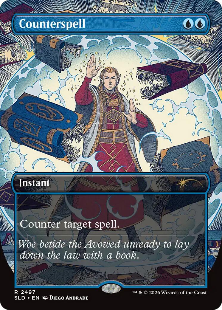 Counterspell (2497) [Secret Lair Drop Series] | Chromatic Games