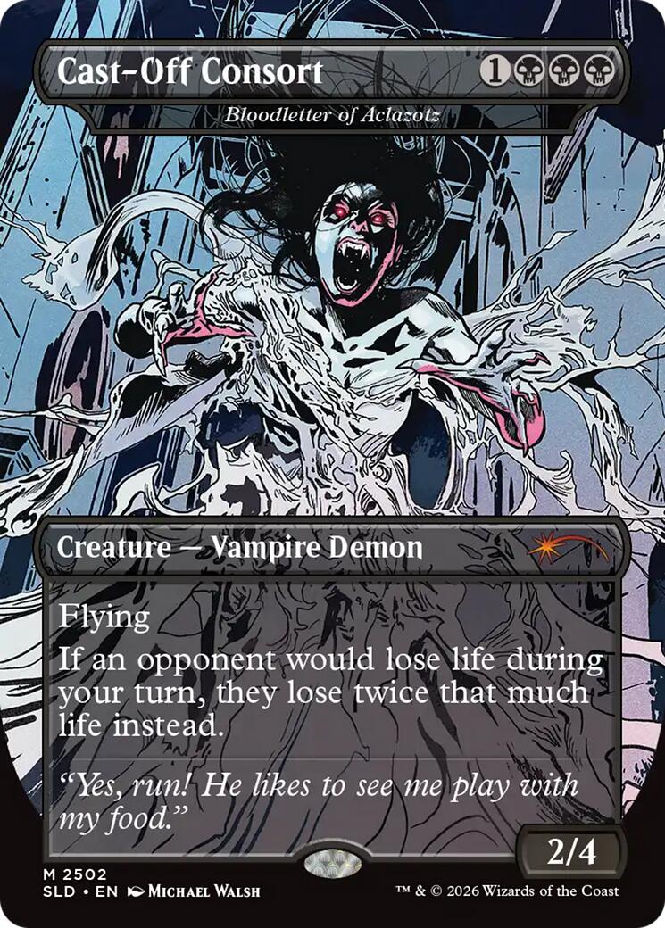 Cast-Off Consort - Bloodletter of Aclazotz [Secret Lair Drop Series] | Chromatic Games