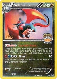 Salamence (8/20) (Regional Championship Promo Staff) [Black & White: Dragon Vault] | Chromatic Games