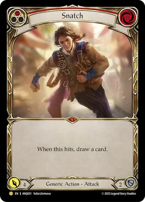 Snatch (Red) (Gold) [ANQ031] (Compendium of Rathe - Antiquity Pack) | Chromatic Games