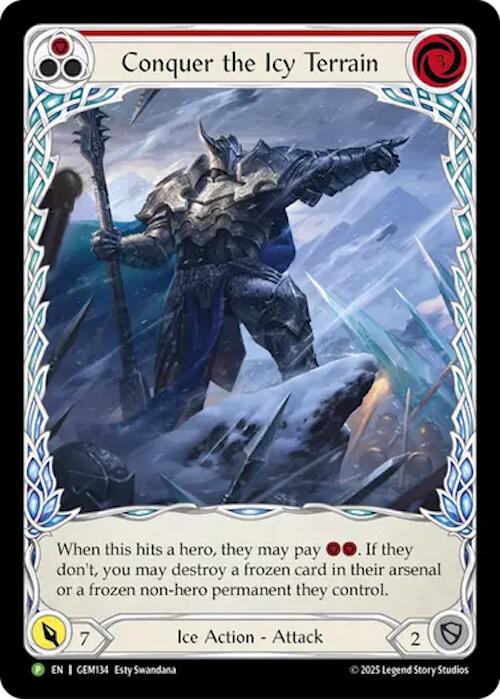 Conquer The Icy Terrain [GEM134] (GEM Pack 4) | Chromatic Games