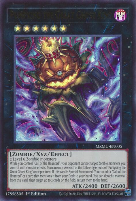 Pumpking the Great Ghost King [MZMU-EN005] Ultra Rare | Chromatic Games