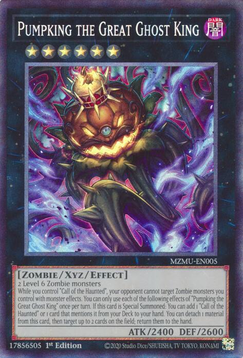 Pumpking the Great Ghost King (Collector's Rare) [MZMU-EN005] Collector's Rare | Chromatic Games
