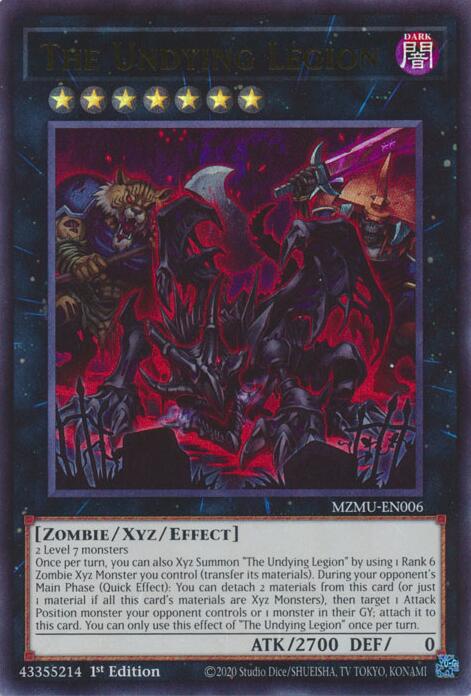 The Undying Legion [MZMU-EN006] Ultra Rare | Chromatic Games