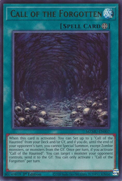 Call of the Forgotten [MZMU-EN007] Ultra Rare | Chromatic Games