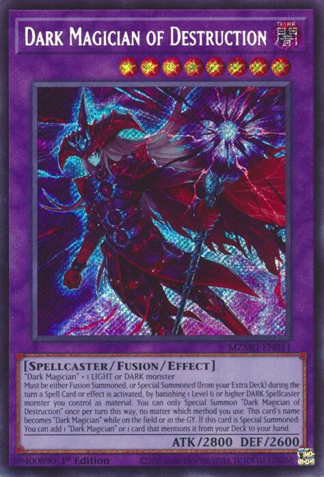 Dark Magician of Destruction [MZMU-EN011] Secret Rare | Chromatic Games