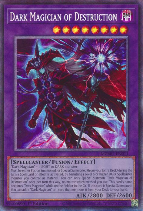 Dark Magician of Destruction (Collector's Rare) [MZMU-EN011] Collector's Rare | Chromatic Games