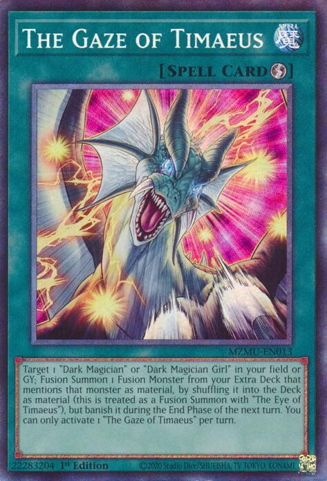 The Gaze of Timaeus (Collector's Rare) [MZMU-EN013] Collector's Rare | Chromatic Games