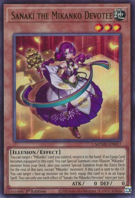 Sanaki the Mikanko Devotee [MZMU-EN017] Ultra Rare | Chromatic Games