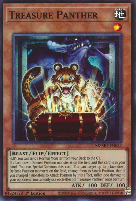 Treasure Panther [MZMU-EN053] Super Rare | Chromatic Games