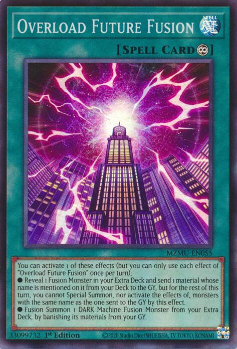 Overload Future Fusion [MZMU-EN055] Super Rare | Chromatic Games
